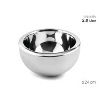 Weis Servierschüssel doppelwandig Ø24 cm 2,0...