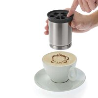 Westmark Dekorier- u. Kakaostreuer 4 Motive 10 cm Ø7 cm
