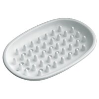 Hansi Seifenablage oval weiss 130x86 mm