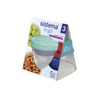 Sistema SnacknNest 3er-Pack 150 305 und 520 ml