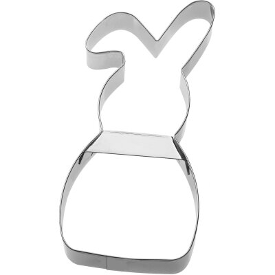 Birkmann Ausstechform Hase mit Schlappohr Edelstahl 19,5 cm