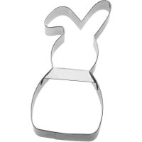 Birkmann Ausstechform Hase mit Schlappohr Edelstahl 19,5 cm