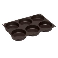 Lurch Flexiform Burger Bun 28,5x19 cm 6fach braun