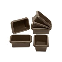 Lurch Flexiform Mini Batzen 6er Set braun