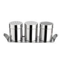 Weis Streuerset 3 Streuer und Tablett