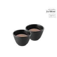 Weis Becher Set 2 x 100 ml Gusseisen