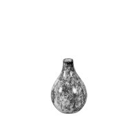 Vase Marble Keramik 11x11x15 cm schwarz weiß...