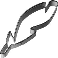 Birkmann Ausstechform Feder, Weißblech, 8 cm