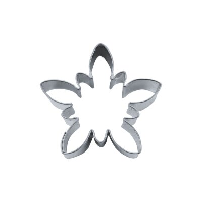 Städter Keksausstecher Edelweiß 4,5 cm Edelstahl