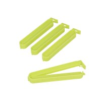 Metaltex Beutelclips lang Kunststoff 4er Set