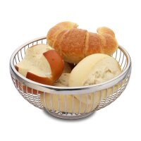 Weis Brot- und Obstkorb Edelstahl Ø 22 cm