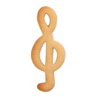 Städter Keksausstecher Notenschlüssel 10 cm Edelstahl