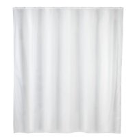 Wenko Duschvorhang uni weiß 180x200 cm Polyester
