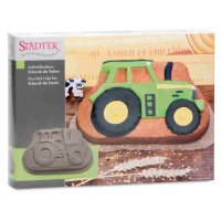 Städter Motivbackform Schorsch der Traktor 29,5x18 cm H 6 cm