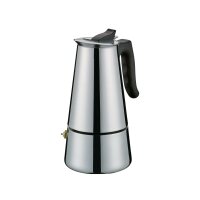 Cilio Espressokocher Adriana 6 Tassen Edelstahl