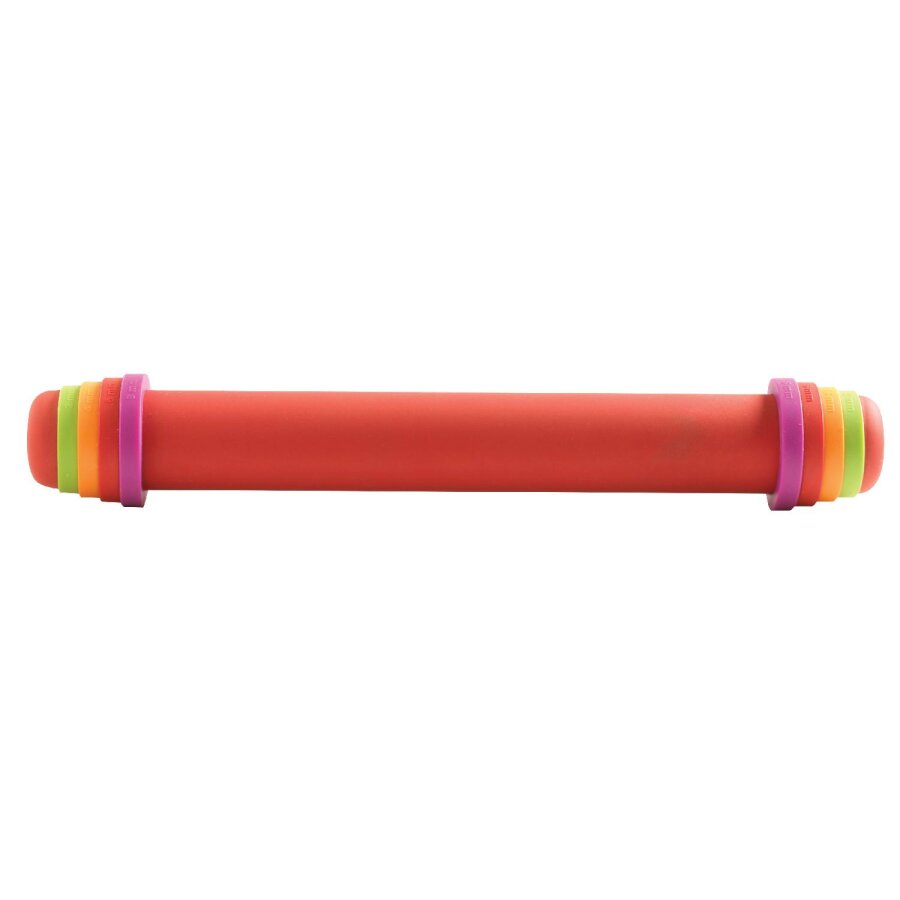 Mastrad Teigrolle 41 cm Ø6,4 cm Silikon und Edelstahl