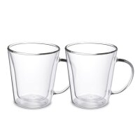 Weis Tassen doppelwandig XL 350 ml 2er-Set