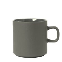 Blomus Tasse Pilar pewter Keramik 0,25 ltr.