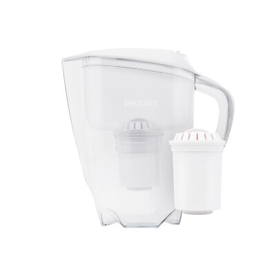 PHILIPS Wasserfilterkaraffe weiß 2,7 Ltr.