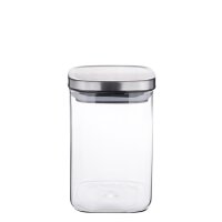 Weis Vorratsdose Borosilikatglas eckig 900 ml