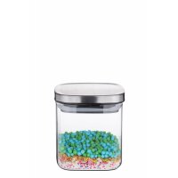 Weis Vorratsdose Borosilikatglas eckig 600 ml