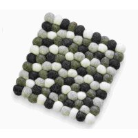 Cilio Untersetzer Lana Grigio quadratisch