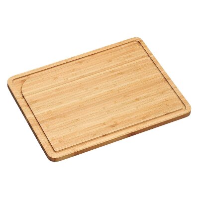 Kesper Bambus-Tranchierbrett mit Saftrille 40x30x1,6 cm