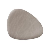 Zeller Present Tischset Curve Kunstleder 42x34 cm taupe