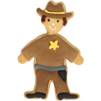 Birkmann Ausstechform Cowboy 8 cm Edelstahl mit...