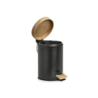 Zeller Present Kosmetikeimer soft-close 3 ltr. in schwarz