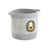 Zeller Present Kinder-Aufbewahrungskorb Löwe 30x30 cm