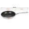 Chefs & Co. Edelstahl Bratpfanne beschichtet Ø28 cm Profi Gourmet