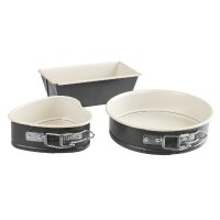 Dr. Oetker Exclusive 3 Mini-Backformen Springform / Herz