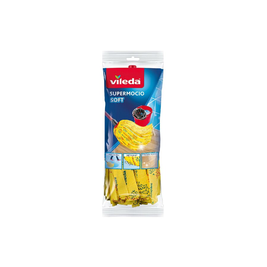 Vileda Supermocio Moppkopf Vileda Supermocio SOFT E Produktbild-Vorschau 4
