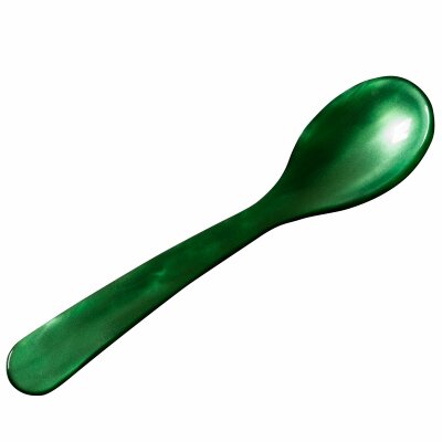6 Eierlöffel Aus Acryl In Perlmuttoptik - 12,5 Cm Handgefertigt In Deutschland