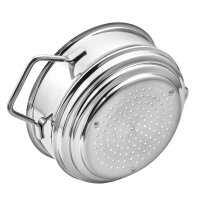 Schulte Ufer Multi-Dämpfaufsatz Wega für 16, 18 und 20 cm Edelstahl