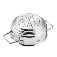 Schulte Ufer Multi-Dämpfaufsatz Wega für 16, 18 und 20 cm Edelstahl