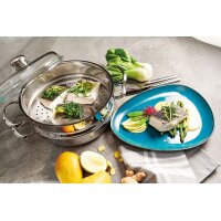 Schulte Ufer Dampfgarer Hans Dampf 24 cm Romana i Edelstahl