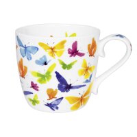 Könitz Henkelbecher Butterfly Bone China 450 ml