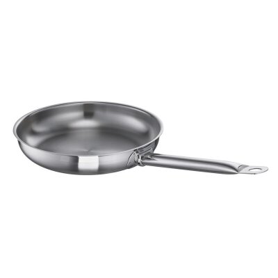 Schulte Ufer Profi-Line i Bratpfanne Ø24 cm unbeschichtet Edelstahl