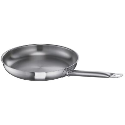 Schulte Ufer Profi-Line i Bratpfanne Ø28 cm unbeschichtet Edelstahl