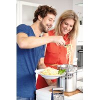 Schulte Ufer Profi-Line i Spaghettitopf Ø20 cm 5,00 ltr. Edelstahl