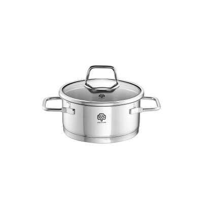 Schulte Ufer Bratentopf Wega Ø16 cm 1,4 ltr. Edelstahl