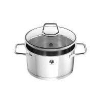 Schulte Ufer Fleischtopf Wega Ø20 cm 3,5 ltr. Edelstahl