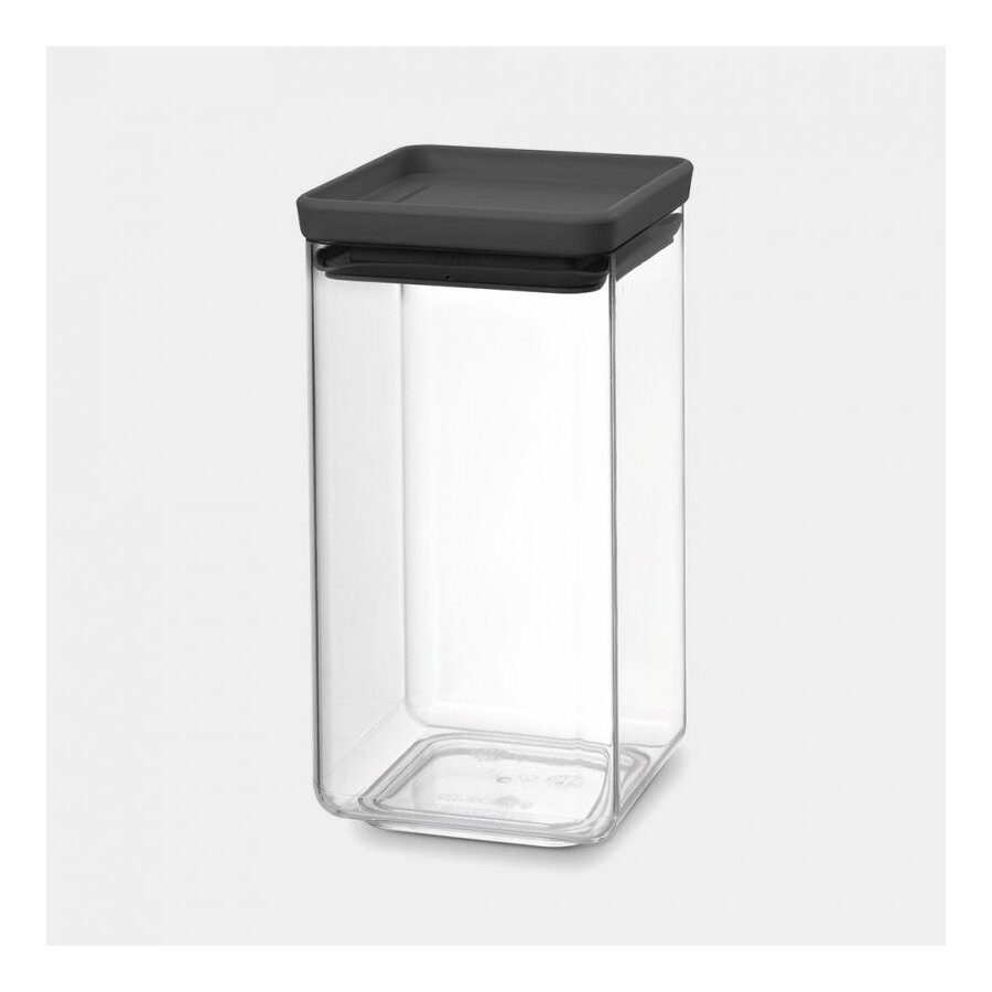 Brabantia Vorratsglas 1,6 ltr. eckig 11x20 cm