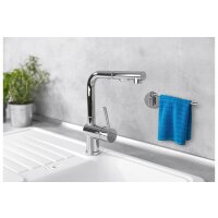 Wenko Turbo-Loc® Spültuch-Halter Edelstahl...
