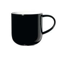 ASA Selection coppa Henkelbecher 400 ml schwarz Porzellan