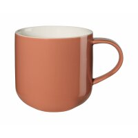 ASA Selection coppa Henkelbecher 400 ml red clay Porzellan