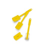 De Buyer Satz von 10 Einmal-Bäckerklingen gelb