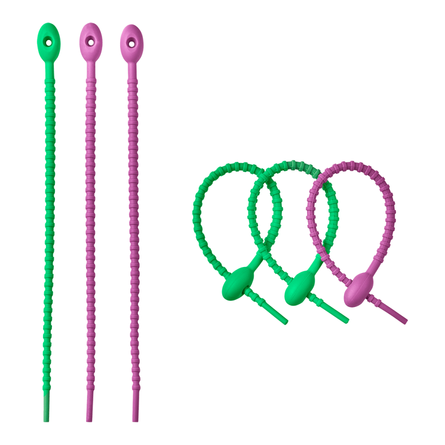 Lurch Examples Lurch Universal-Verschlussband aus Silikon - 6er Set